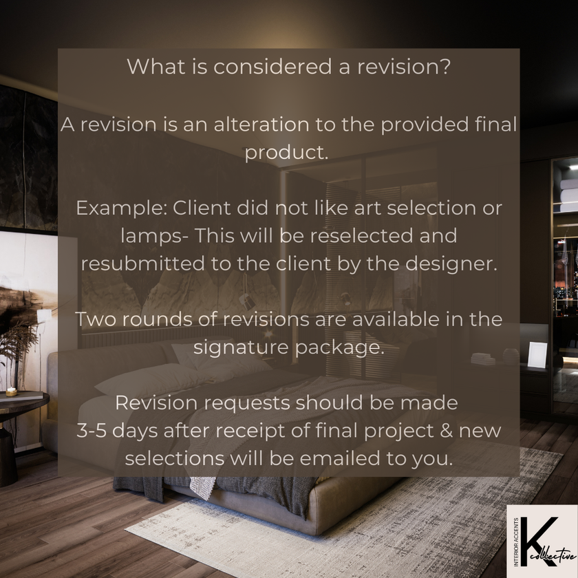 Signature Style Package - Design Transformation Services